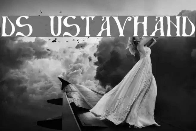 DS UstavHand Font examples