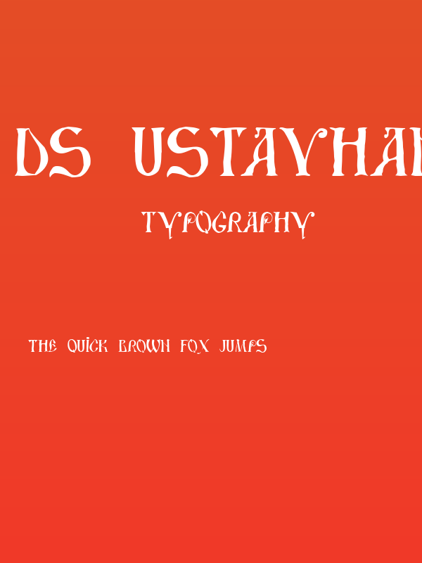 DS UstavHand Poster