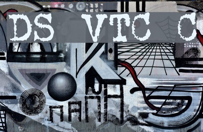 DS VTCorona Cyr フォント examples