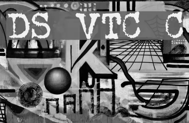 DS VTCorona Cyr Шрифта examples
