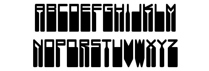 DS Vanish Medium Font LOWERCASE