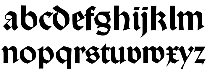 DS Wallau Font LOWERCASE