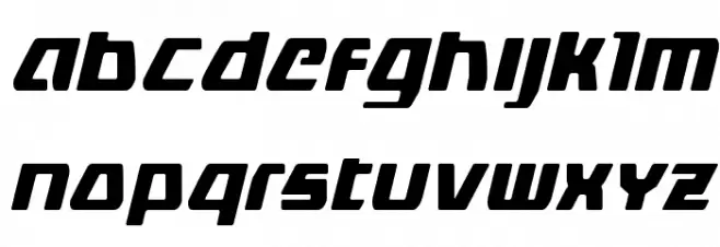 DS man Condensed Italic फ़ॉन्ट लोअरकेस