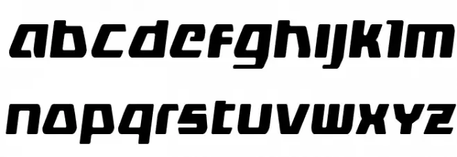 DS man Condensed Semi-Italic خط أحرف صغيرة