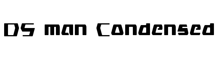 DS man Condensed  Free Fonts Download