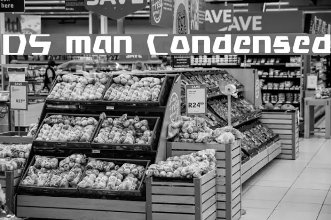DS man Condensed Example 1