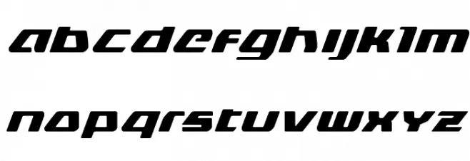 DS man Expanded Italic Fonte MINÚSCULAS