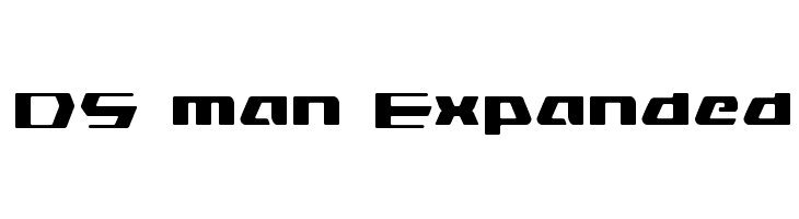 DS man Expanded  baixar fontes gratis