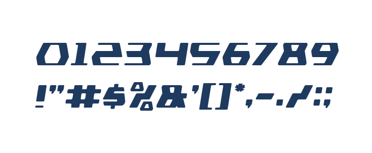 DS man Semi-Italic Other Characters