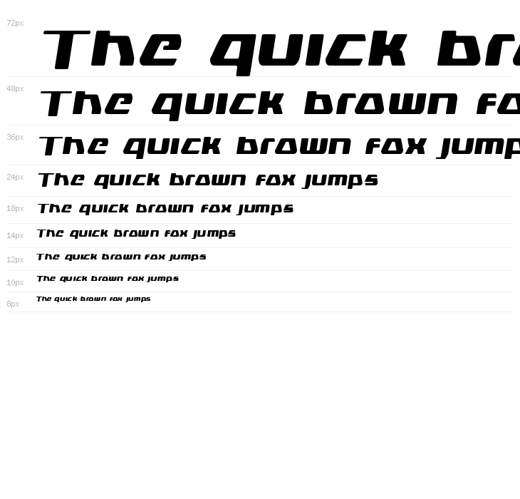 DS man Semi-Italic Waterfall