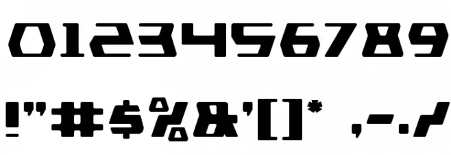 DS man Font OTHER CHARS