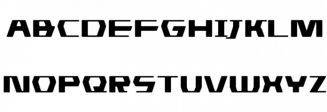 DS man フォント 大文字