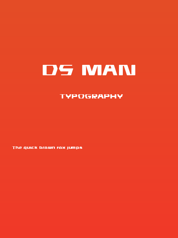 DS man Poster