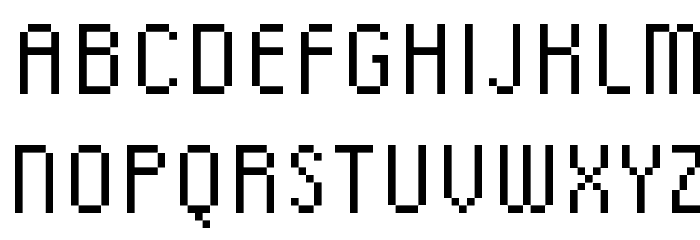 DSC Font LOWERCASE