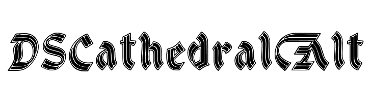 DSCathedralAlt 字体