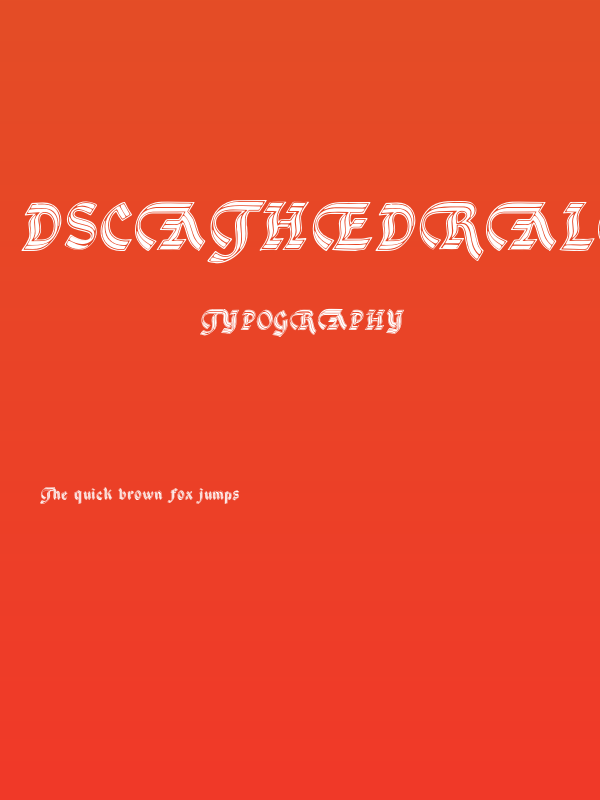 DSCathedralAlt Poster