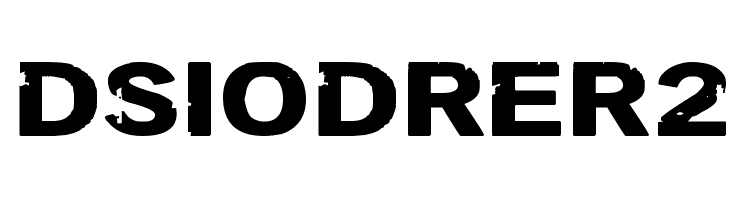 DSIODRER2 Font