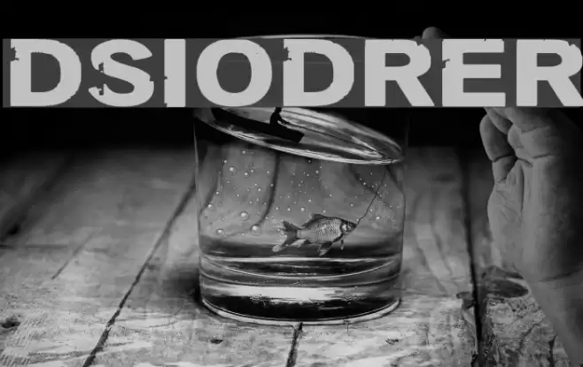 DSIODRER Font examples