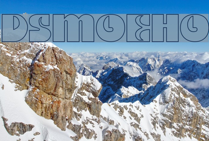 DSMotterHo Font examples