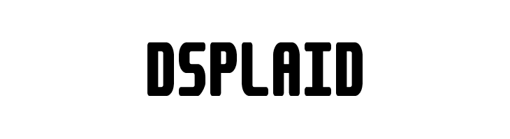 DSPLAID  フリーフォントのダウンロード