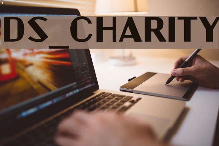 DS_Charity Font examples