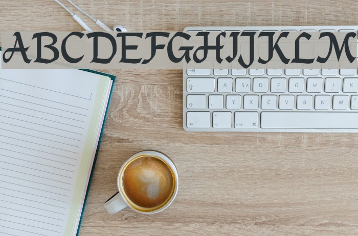DS_Mysticora Font examples