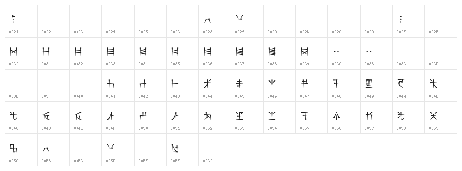 DS_Nasilnese Character Map