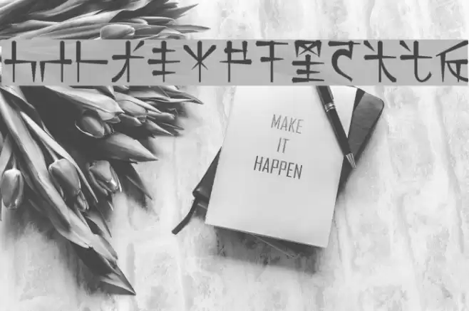 DS_Nasilnese Font examples