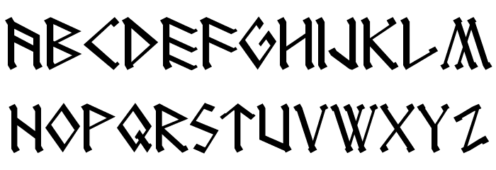 DS_RUNEnglish 1 Font LOWERCASE