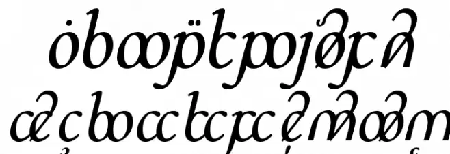 DS_Sinenya Шрифта ВЕРХНИЙ