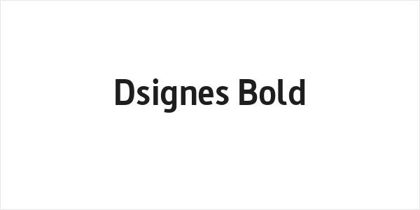 Dsignes Bold Logo