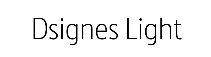 Dsignes Light  baixar fontes gratis