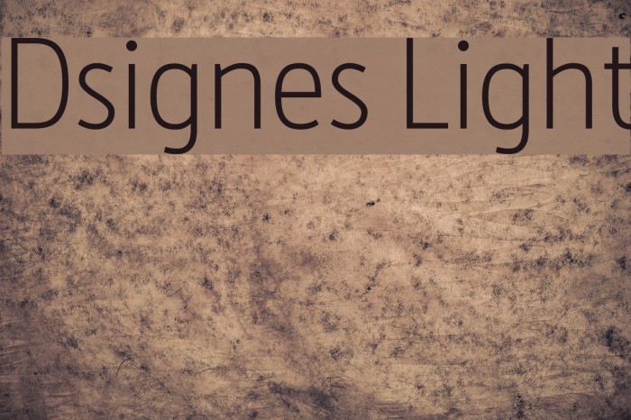 Dsignes Light Example 1