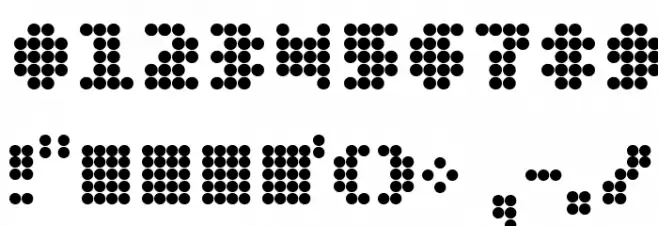 DT 104 Font OTHER CHARS