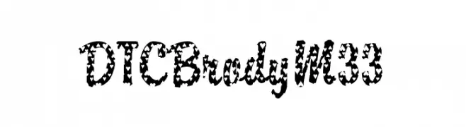 DTCBrodyM33  font caratteri gratis