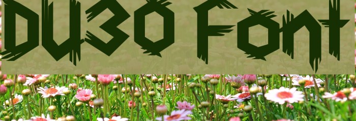 DU30 Font examples