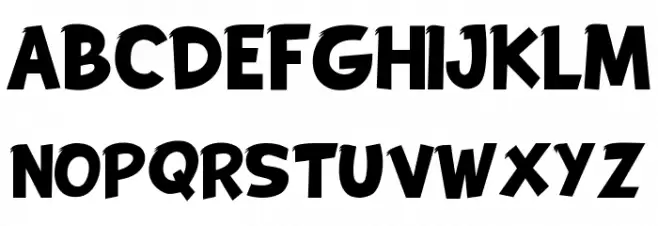 DUCKO DEMO Schriftart Groß