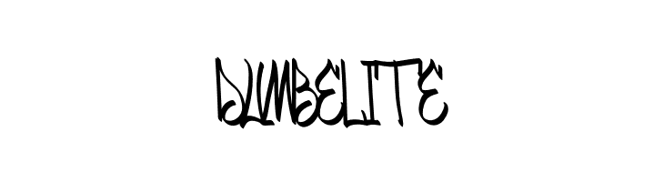 DUMBELITE  Frei Schriftart Herunterladen