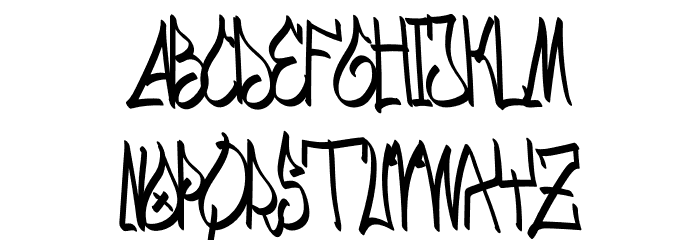 DUMBELITE Font LOWERCASE