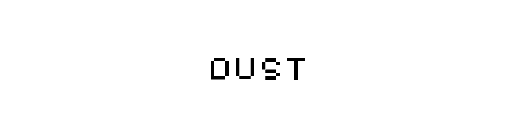 DUST  नि: शुल्क फ़ॉन्ट्स डाउनलोड