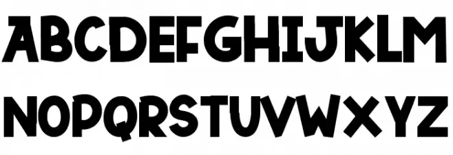 DUTSKY TIME Schriftart Groß