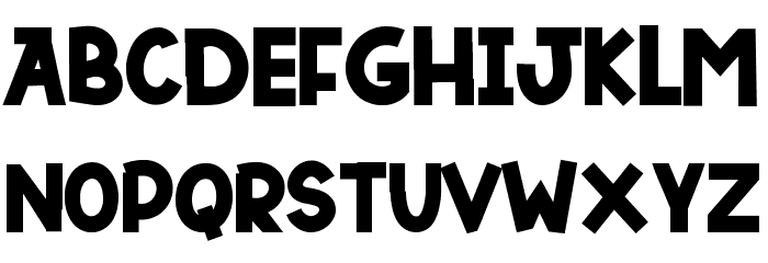 DUTSKY TIME Font LOWERCASE