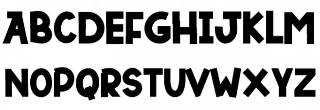 DUTSKY TIME Schriftart Groß