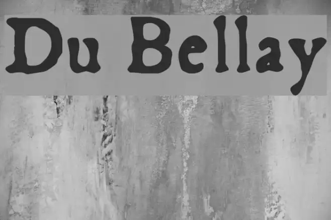 Du Bellay Example 1