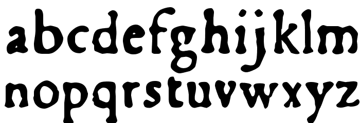 Du Bellay Font LOWERCASE