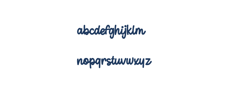 Duadog Regular Lowercase