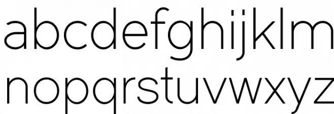 Dual 300 字体 小写