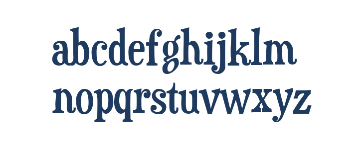 Duality-Regular Lowercase