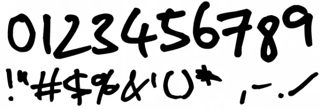 Duane Font OTHER CHARS