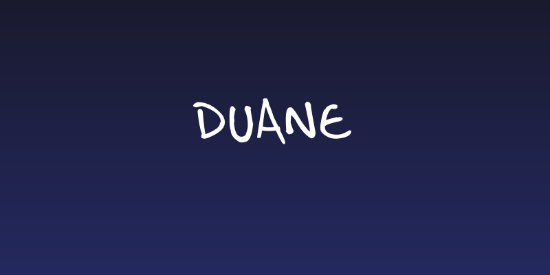Duane Social Header